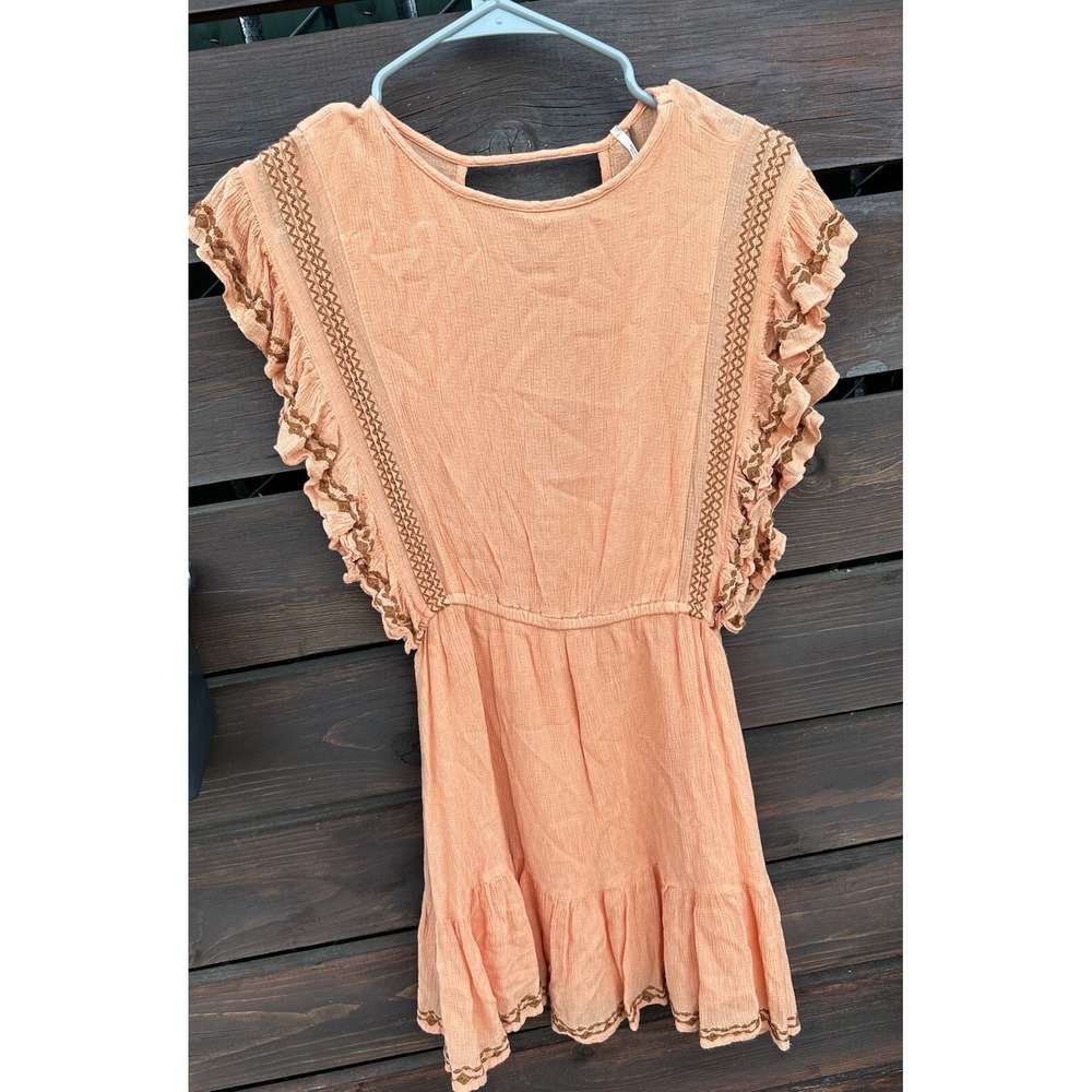 Free People Womens Orange‎ Dress *Size XS